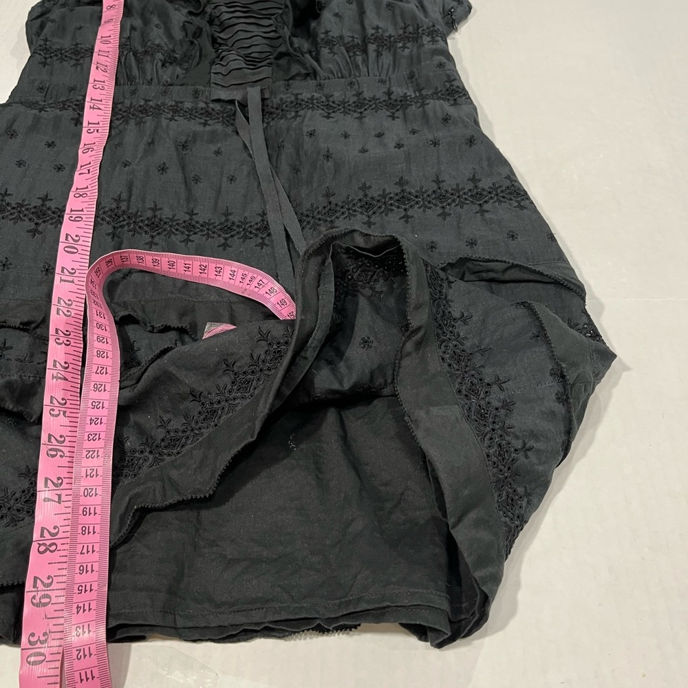 J. CREW LITTLE BLACK DRESS WITH RUFFLE DETAIL - Picture 14 of 16